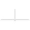 Ekena Millwork Eugene Architectural Grade PVC Gable Bracket, 108"W x 40 1/2"H x 2"D x 4"F, 9/12 Pitch GBP108X41X0204EUG00 - alternate 5